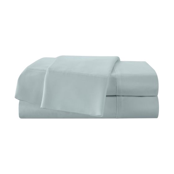 T400 Solid Cotton Sateen Sheet Set Size King