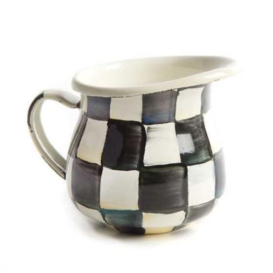 Sterling Check Little Creamer