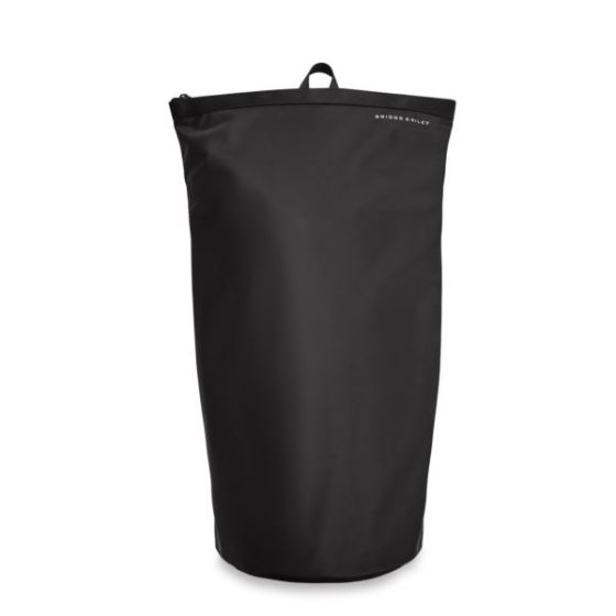 Zippered Laundry Bag - Black