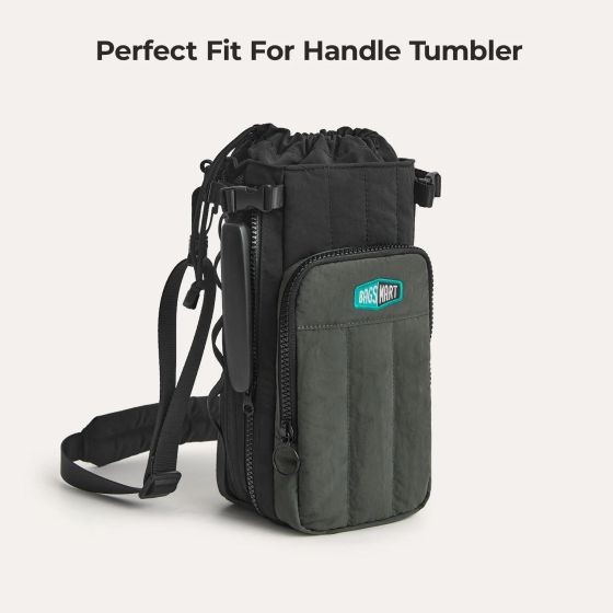 Walker 32oz - 64oz Expandable Water Bottle Sling in Black