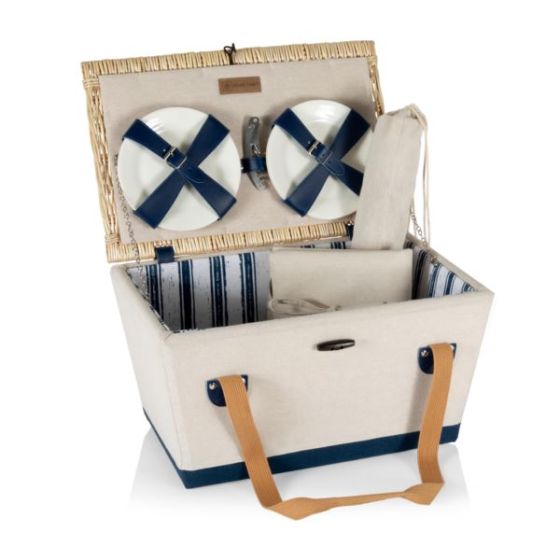 Boardwalk Picnic Basket for 4 - Beige