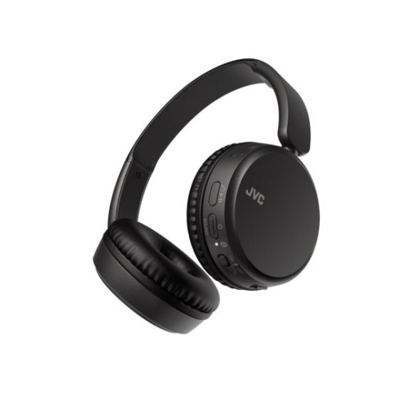 Foldable Wireless On Ear Headphones Black
