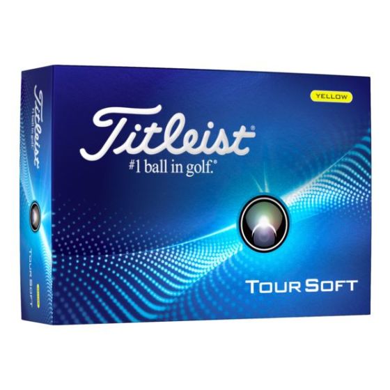 Tour Soft Golf Balls - Yellow