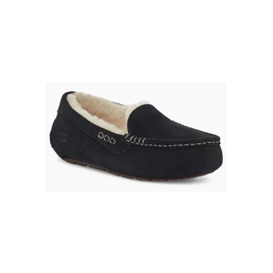Womens Ansley Slipper-Black-9