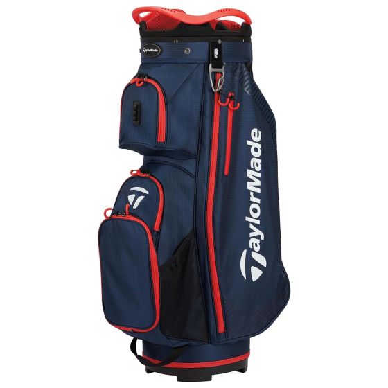 TaylorMade Pro Cart Bag - Navy/Red