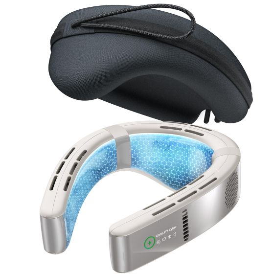 COOLiFY Cyber Wearable Air Conditioner Glacial White