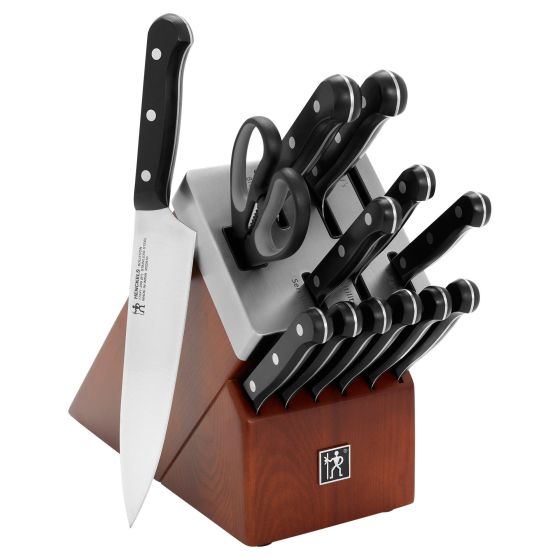 Solution 14pc Self-Sharpening Knife Block Set