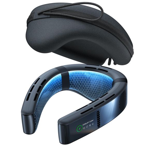 COOLiFY Cyber Wearable Air Conditioner Cascade Black