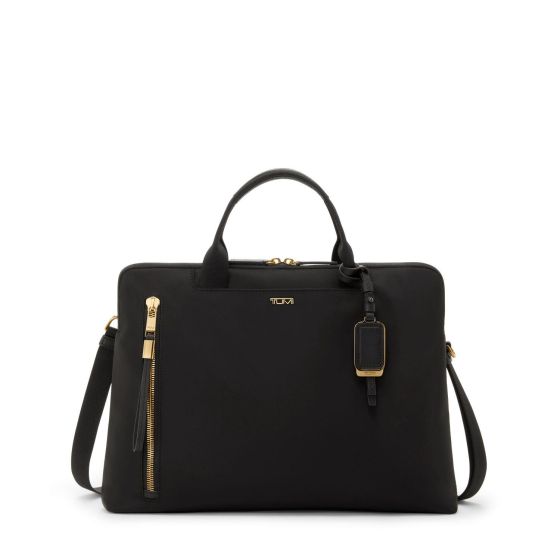 Voyageur Benin Laptop Carrier- Black/Gold