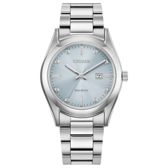 Citizen Ladies' Sport Luxury Stainless Steel Bracelet watch, Blue dial