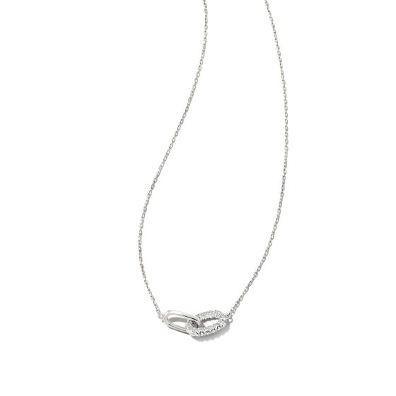 Elisa 14k White Gold Pendant