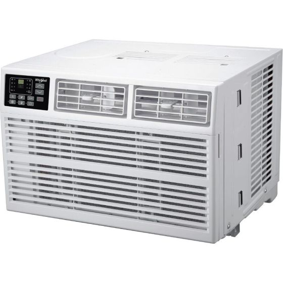8,000 BTU Window Mounted Air Conditioner with Supplemental Heat