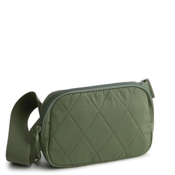 Woodward Small Belt Bag-Bronze Green-Performance Twill