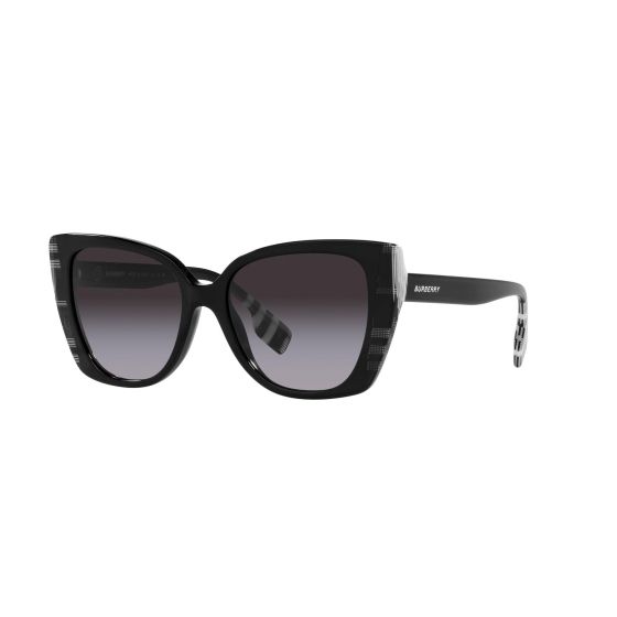 Meryl Sunglasses - Black/Check White Black