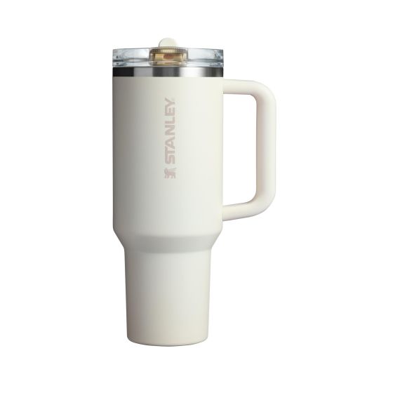The Quencher ProTour Flip Straw Tumbler 40oz - Cream