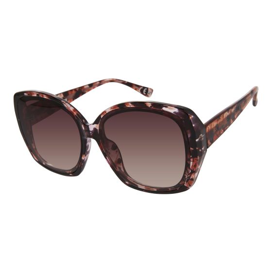 Gianni Square Sunglasses - Purple Tortoise