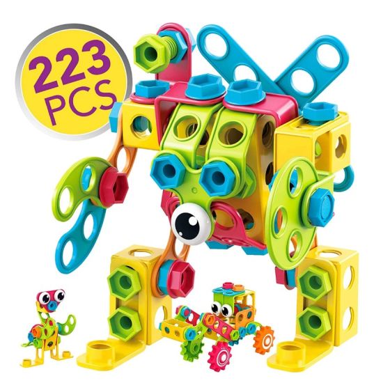 ST3 Mega Mechanic 3D Building Block Set - 223 PCS