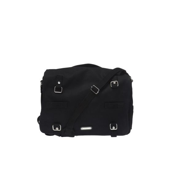 Saint Laurent Sac Army Black Canvas Messenger Bag