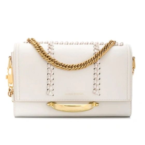Alexander McQueen The Story Whipstitch Leather Shoulder Bag