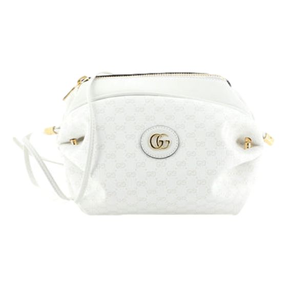 Gucci Mini GG Candy White Crossbody Bag