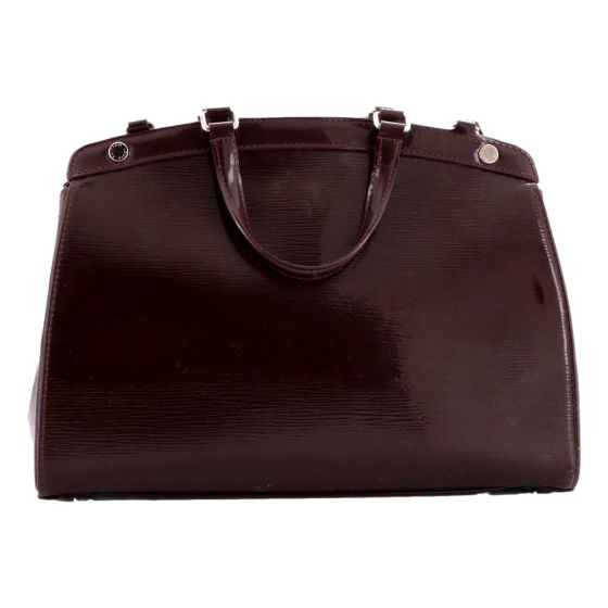 Louis Vuitton Brea MM Electric Epi Leather Prune Red Shoulder Handbag