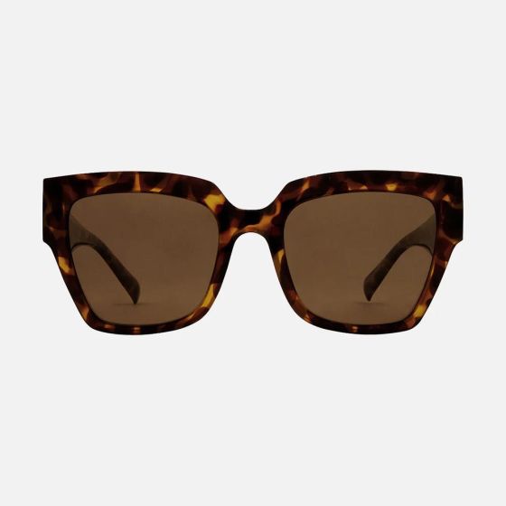 Womens Valerie Sunglasses Gloss Tort/Brown Polarized