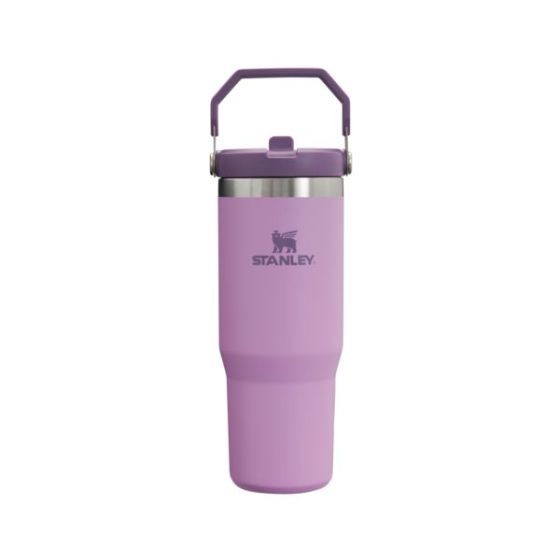 The IceFlow Flip Straw Tumbler 30oz - Lilac