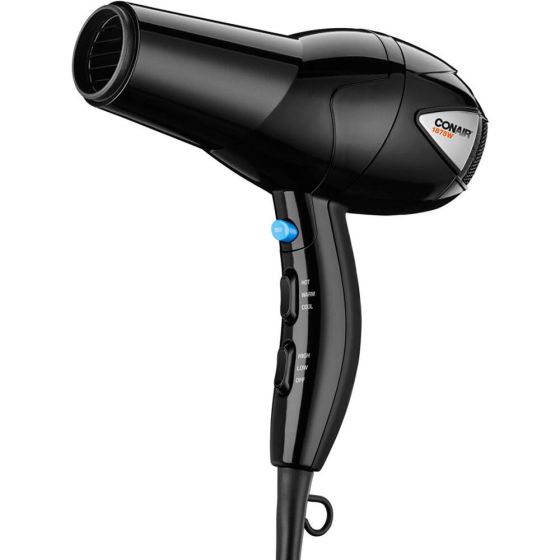 1875-Watt Ionic Hair Dryer in Black