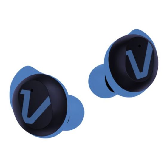 Veho RHOX True Wireless Earbuds - Electric Blue