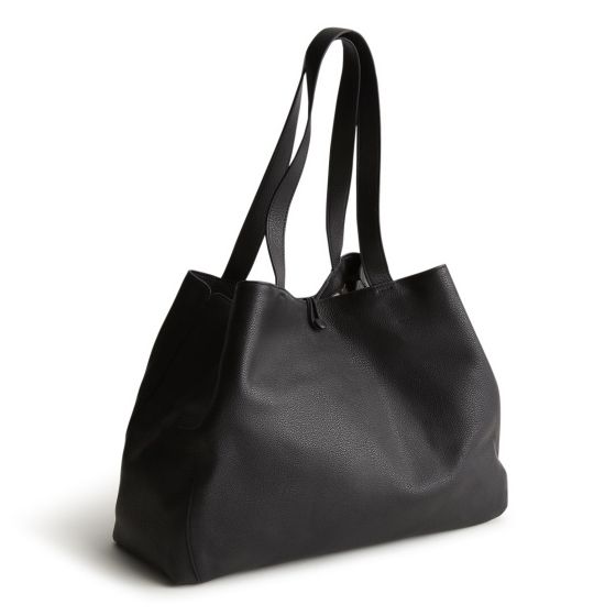 Hathaway Tote-Moonless Night-Leather