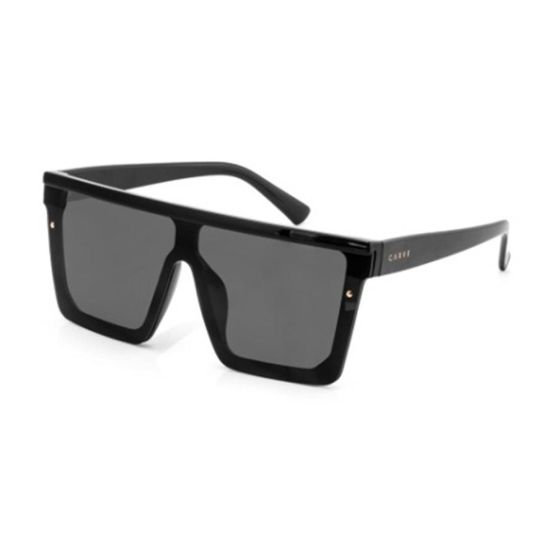Womens Muse Sunglasses  Gloss Black/Gray Polarized