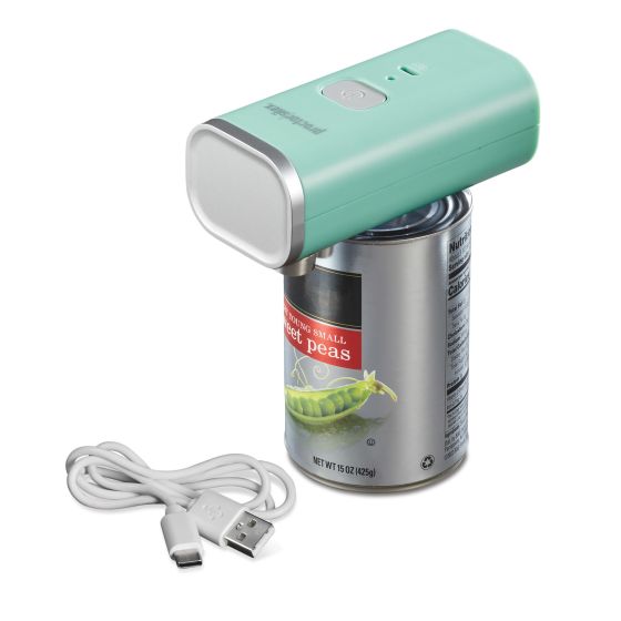 Smooth Edge Cordless Can Opener Mint Green