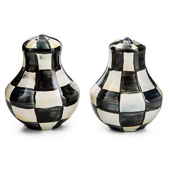 Courtly Check Salt & Pepper Shakers