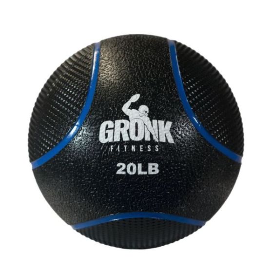 Gronk Fitness Medicine Ball 20lb Blue
