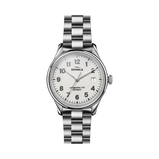 The Vinton Bracelet Watch - 38mm, Stainless Steel