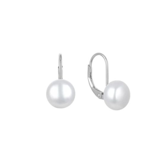 Sterling Silver Pearl Earrings