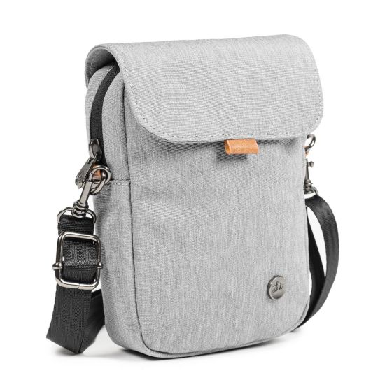 PKG Crossbody in Light Grey