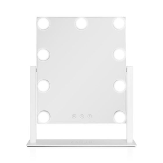 9 LED Light Bulb Hollywood Vertical Makeup Mirror