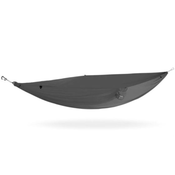 Roo Single Camping Hammock - Granite Gray