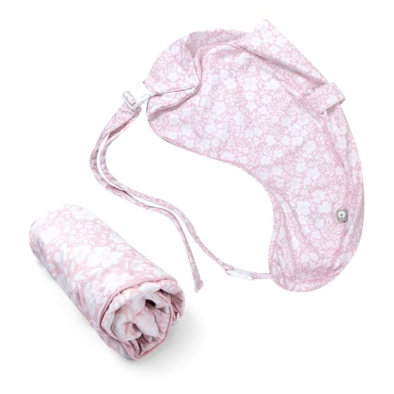 Boppy Uplift Nursing Pillow Cover Pink Frost Floral