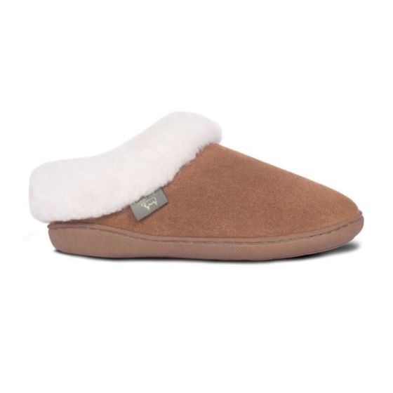 Womens Sunrise Scuff-Chestnut-10