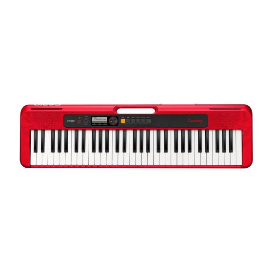 Casiotone 61 Key Portable Keyboard Red