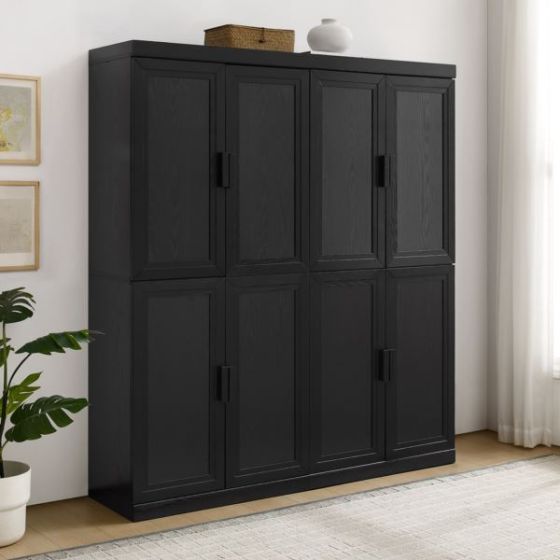 Essen 2Pc Kitchen Pantry Storage Cabinet Set