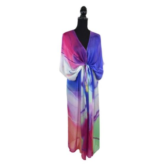 Fizzano Watercolor Long Kimono