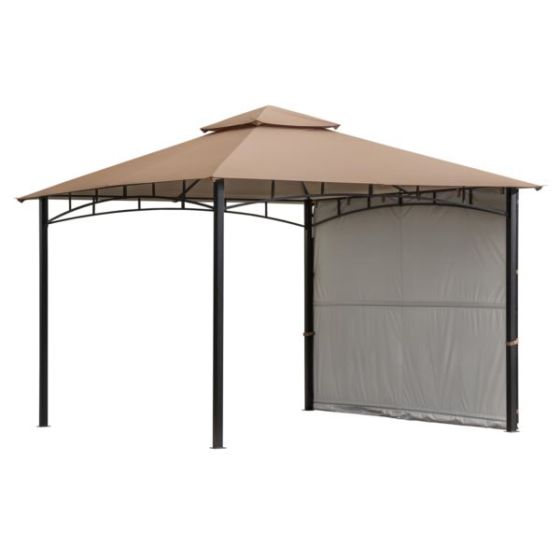 Redwood Gazebo with Awning Size 11x11