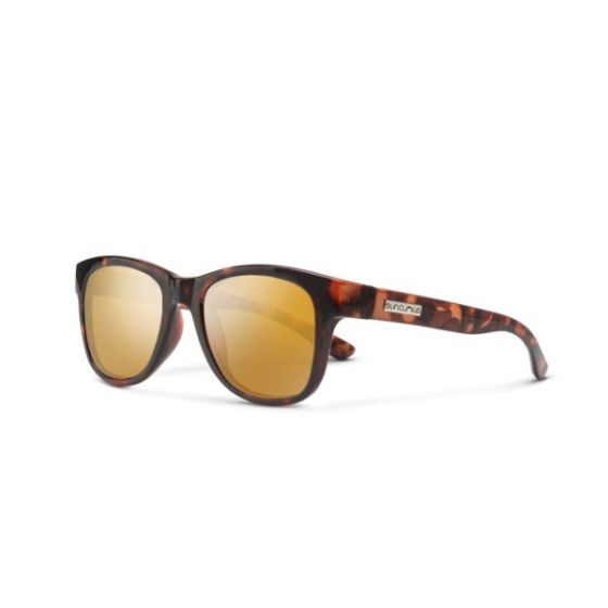 Suncloud Leeway Polarized Sunglasses - Tortoise/Sienna Mirror