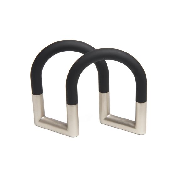 Swivel Napkin Hldr  Blk/Nkl