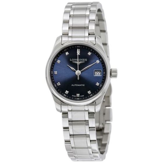 Master Collection Ladies Blue Dial Stainless Watch