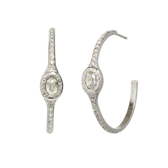 Signature Pav Hoops - Silver