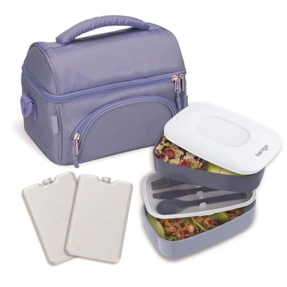 Deluxe 4 Piece Lunch Set Slate